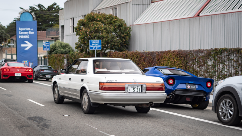 A two-digit number plate from my part of Tokyo was one of the best things I saw all Car Week